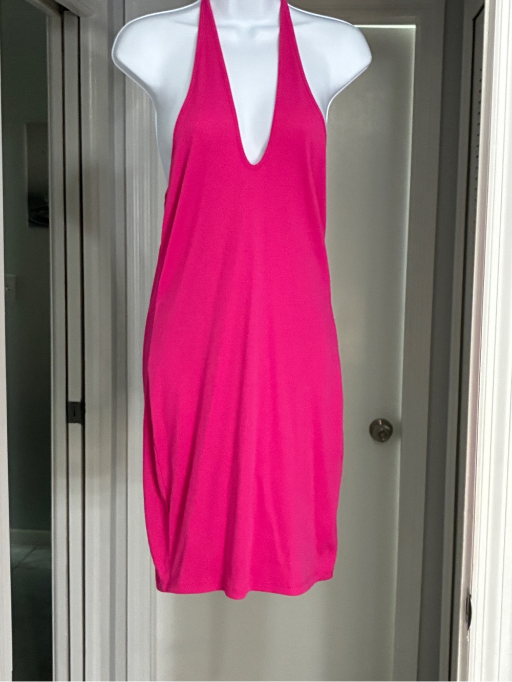 wild fable Hot Pink Halter Dress